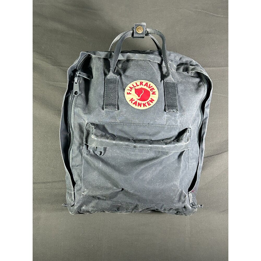 Fjallraven Kanken Classic Backpack Graphite Grey 16L Daypack - Flawed/As-Is
